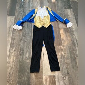 Boys Halloween Prince Beauty And The Beast Costume Tailcoat Tuxedo Medium 8-10y